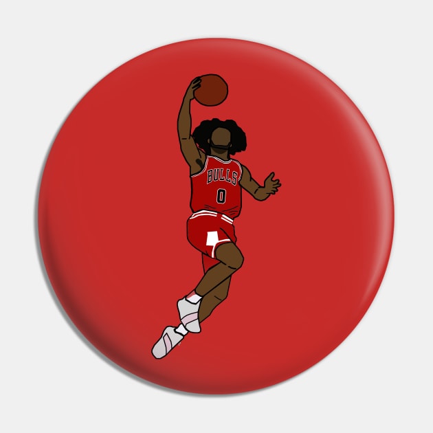 Coby White Chicago Bulls Pin by xavierjfong