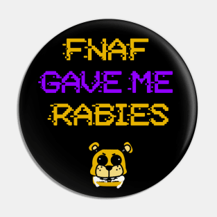 fnaf gave me rabies (v2; glitched text) Pin