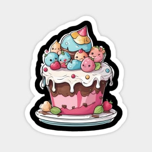 Cake Decorating Magnet