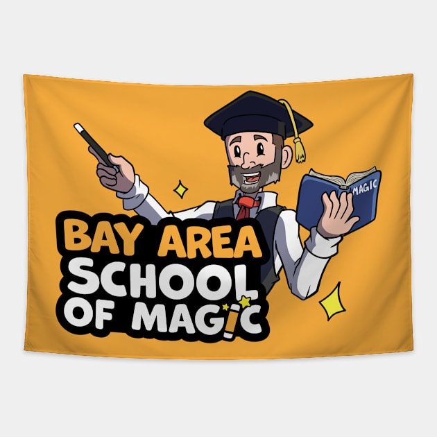 Bay Area School of Magic Tapestry by Brian Scott Magic