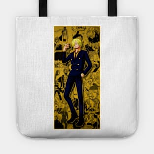 sanji vinsmoke crew one piece Tote