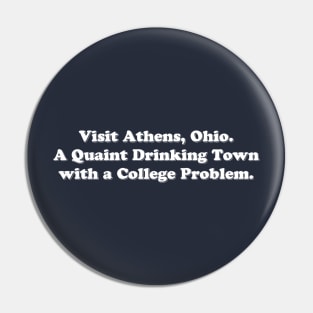 Visit Athens, Ohio Pin