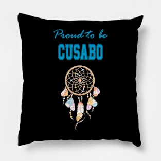 Native American Cusabo Dreamcatcher 50 Pillow