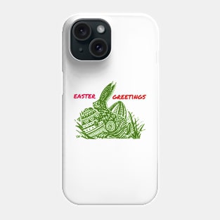 Easter Bunny Easter Greetings Phone Case