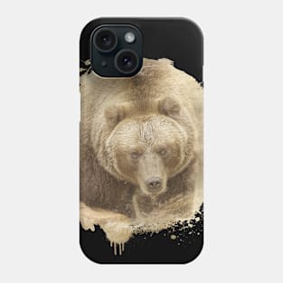 Brown Bear Grizzly Animal Wildlife Forest Jungle Nature Adventure Phone Case