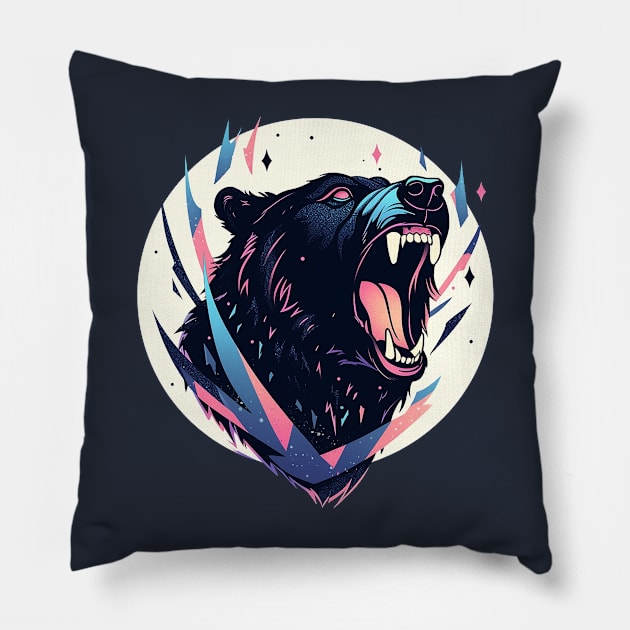 bear Pillow by skatermoment