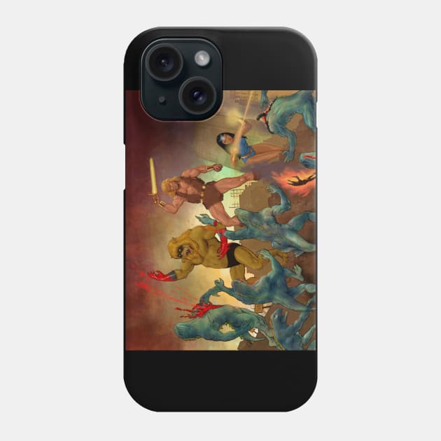 Thundarr The Barbarian - Frazetta-like Phone Case by thecountingtree