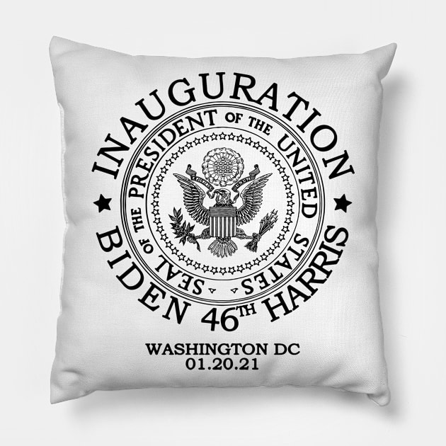 Inauguration Day 2021 Pillow by dokgo