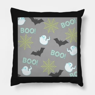 Halloween Spooky Pattern Pillow
