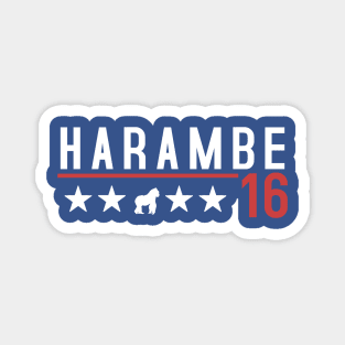 Harambe for President 2016 Magnet