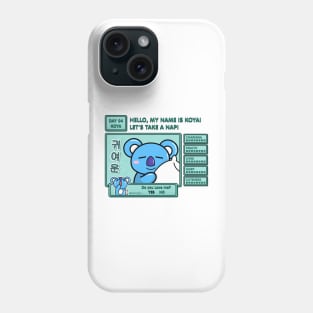 BT21- Koya Game Style Phone Case