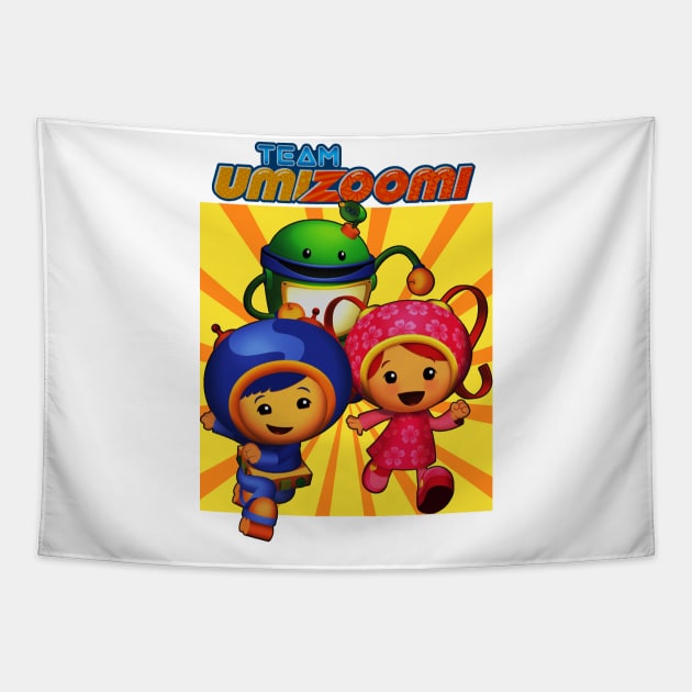 team umizoomi Tapestry by heromaskcat