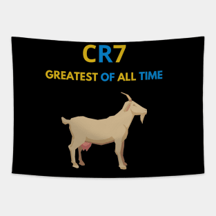 ronaldo goat Tapestry