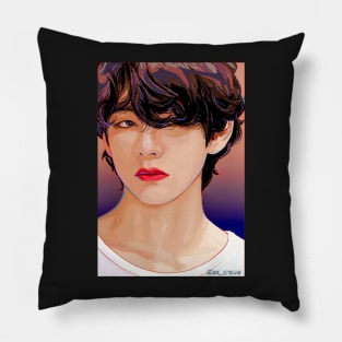 Red Lips Pillow