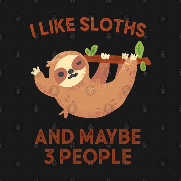 I like sloths and maybe 3 people by AdelDa