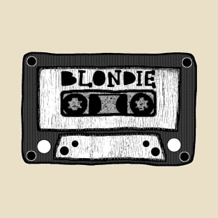 blondie cassette black and white T-Shirt