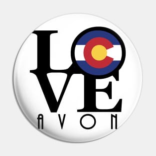 LOVE Avon Colorado Pin