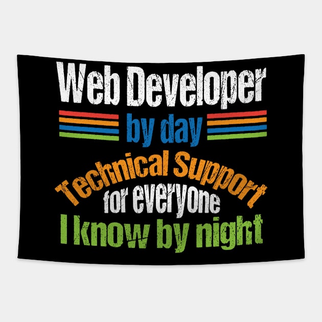 Web Developer | Struggles of the IT Professional Tapestry by TeesByJay