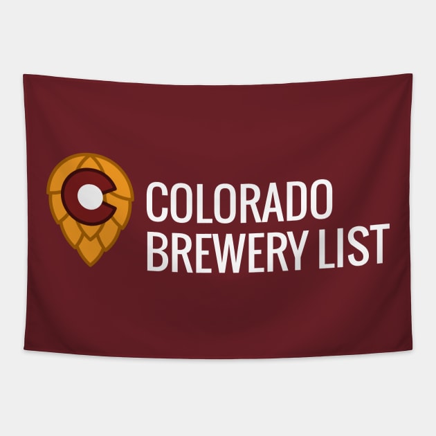 Colorado Brewery List - Logo Dark Tapestry by ColoradoBreweryList