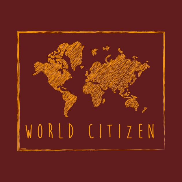 World citizen | Wanderlust & Travel T-shirt by OutfittersAve