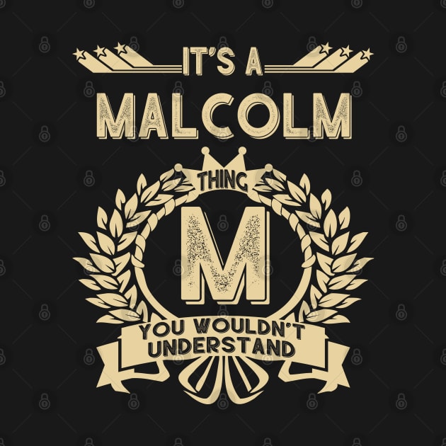 Malcolm by Ban Guns Not Books- Typography fullcolor