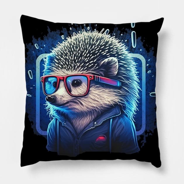 Hedgehog Pillow by AI studio