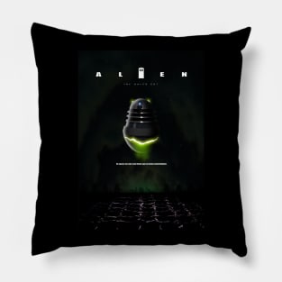 Alien Doctor Who Dalek Parody Pillow