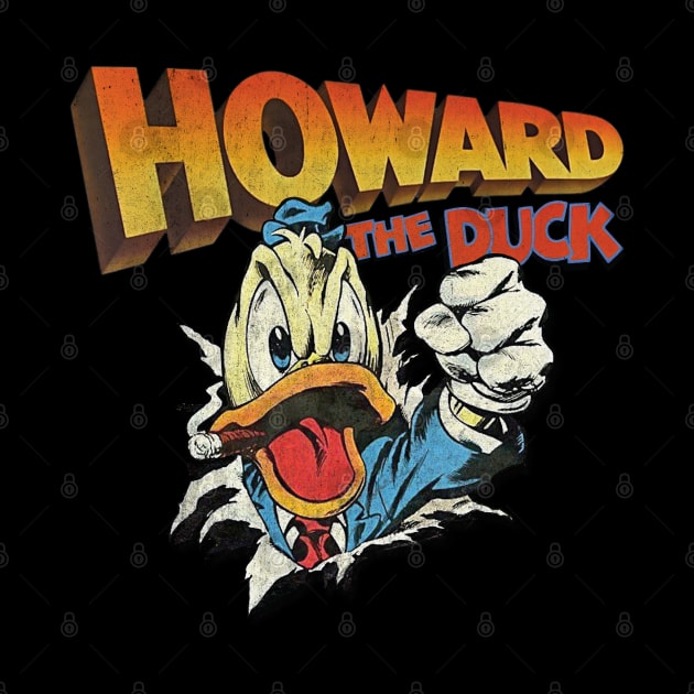 Howard The Duck Tear by Alema Art