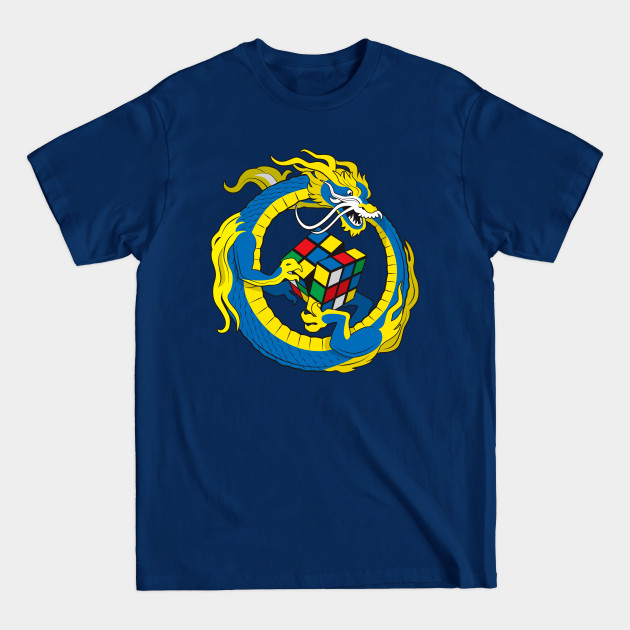 Discover Dragon & Rubik's cube - Rubik Cube - T-Shirt