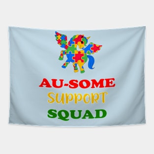 Au-Some Support Squad Tapestry