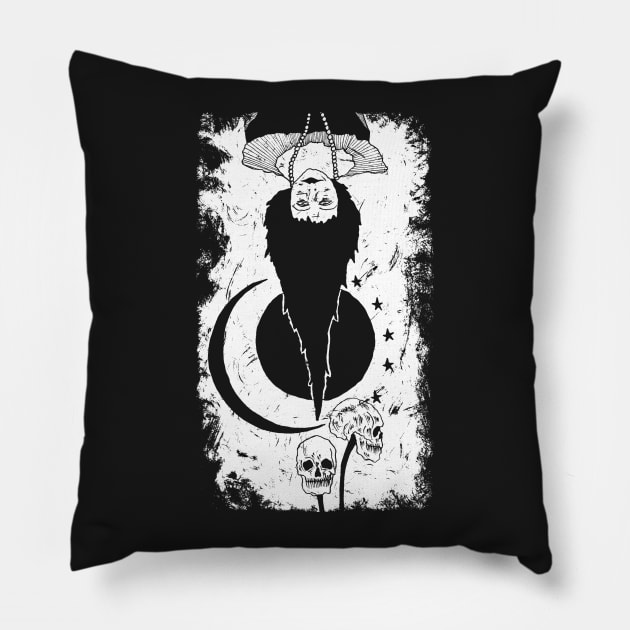 The Hangman Pillow by AllieHartleyArt