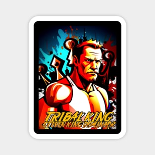 ASPW WRESTLER  TRIBAL KING CAW Magnet