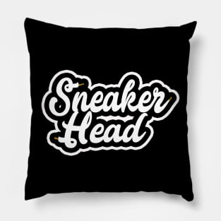 Sneaker Head Pillow