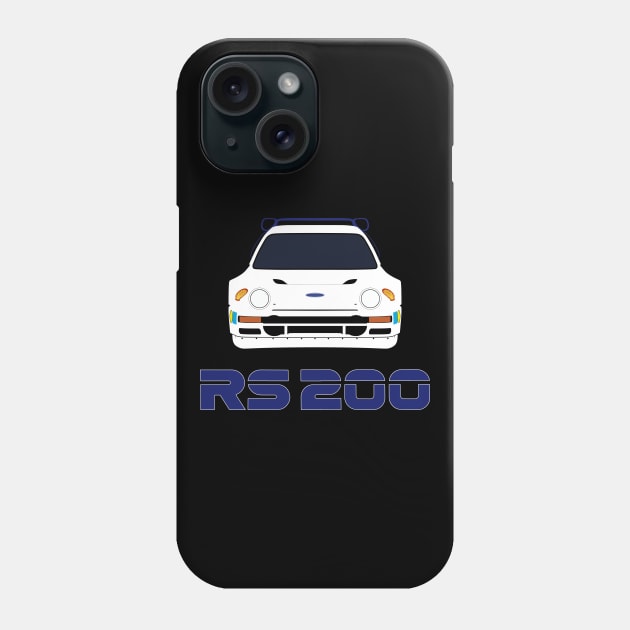 Ford RS200 Phone Case by AutomotiveArt