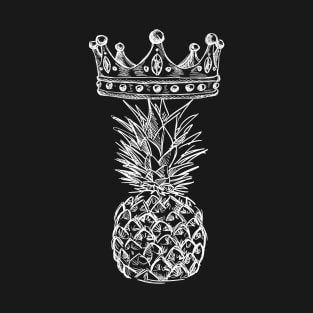 Pineapple King Illustration T-Shirt