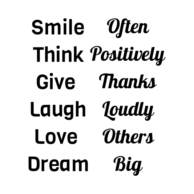 Positivity Words by Jitesh Kundra