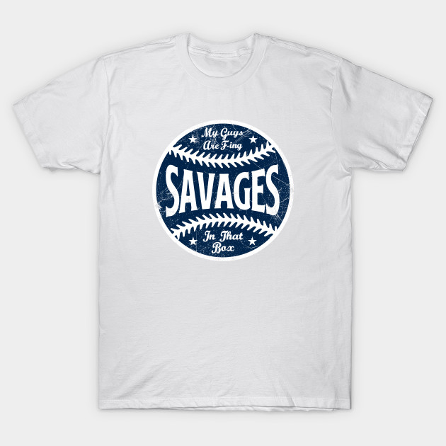 NEW YORK YANKEES SAVAGES SHIRT TEE CLASSIC DESIGN