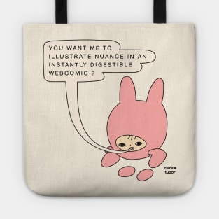 Instantly Digestible Webcomic Tote