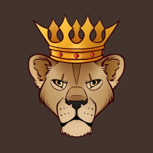 Lioness Queen Head T-Shirt