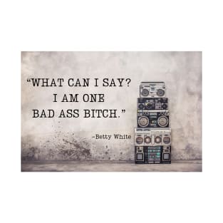 Bad Ass Betty Boomboxes T-Shirt