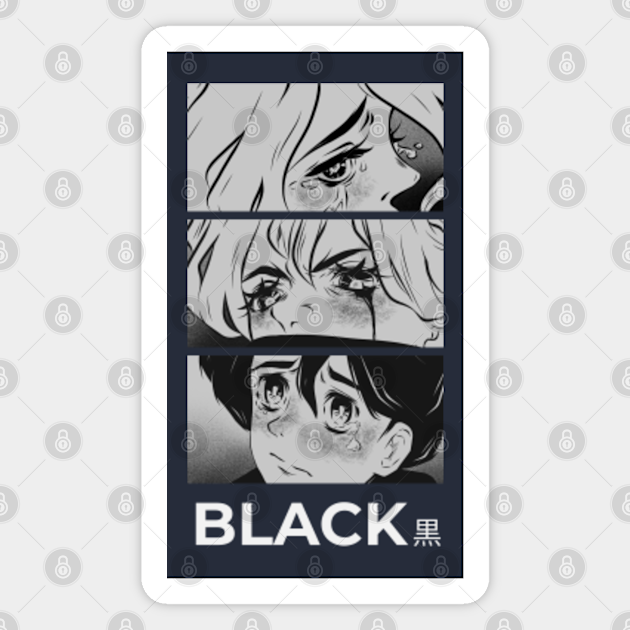 Girl anime manga cry joker cartoon - Anime And Manga - Magnet | TeePublic Girl anime manga cry joker cartoon - Anime And Manga - Magnet | TeePublic