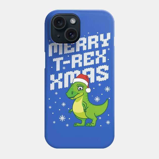 Merry Trexmas Phone Case by Yurko_shop