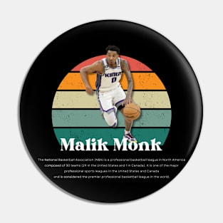 Malik Monk Vintage V1 Pin