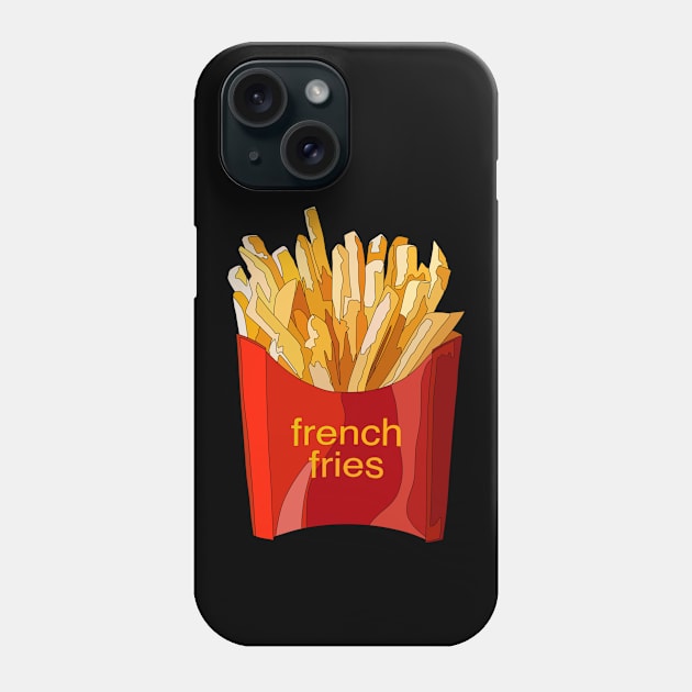 French Fries Lover Phone Case by Jo_aRty