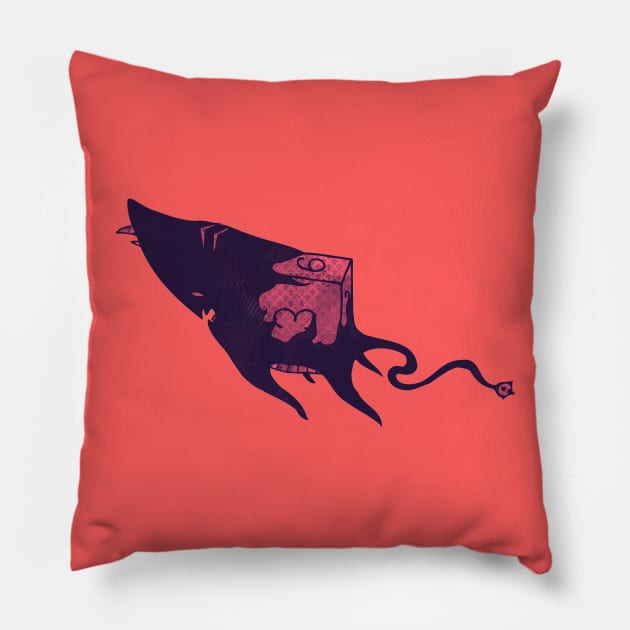 d6 Pillow by againstbound