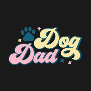 Retro Dog Dad Shirt, Best gift for Dog Lovers T-Shirt