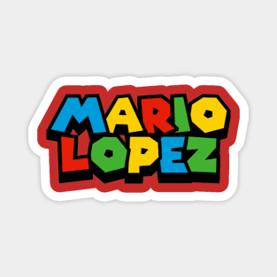 Super Mario Lopez Magnet