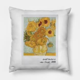 van Gogh - sunflowers Pillow