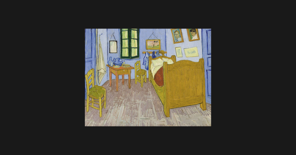 Bedroom In Arles Winter 1888 Art By Van Gogh By Art Attack
