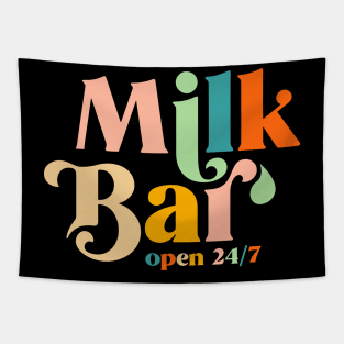 Milk Bar (Open 24/7) Tapestry